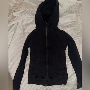Lululemon black scuba jacket